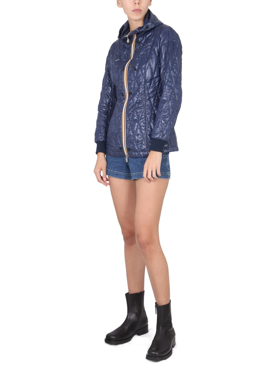 ZIPPERED WINDBREAKER K-Way