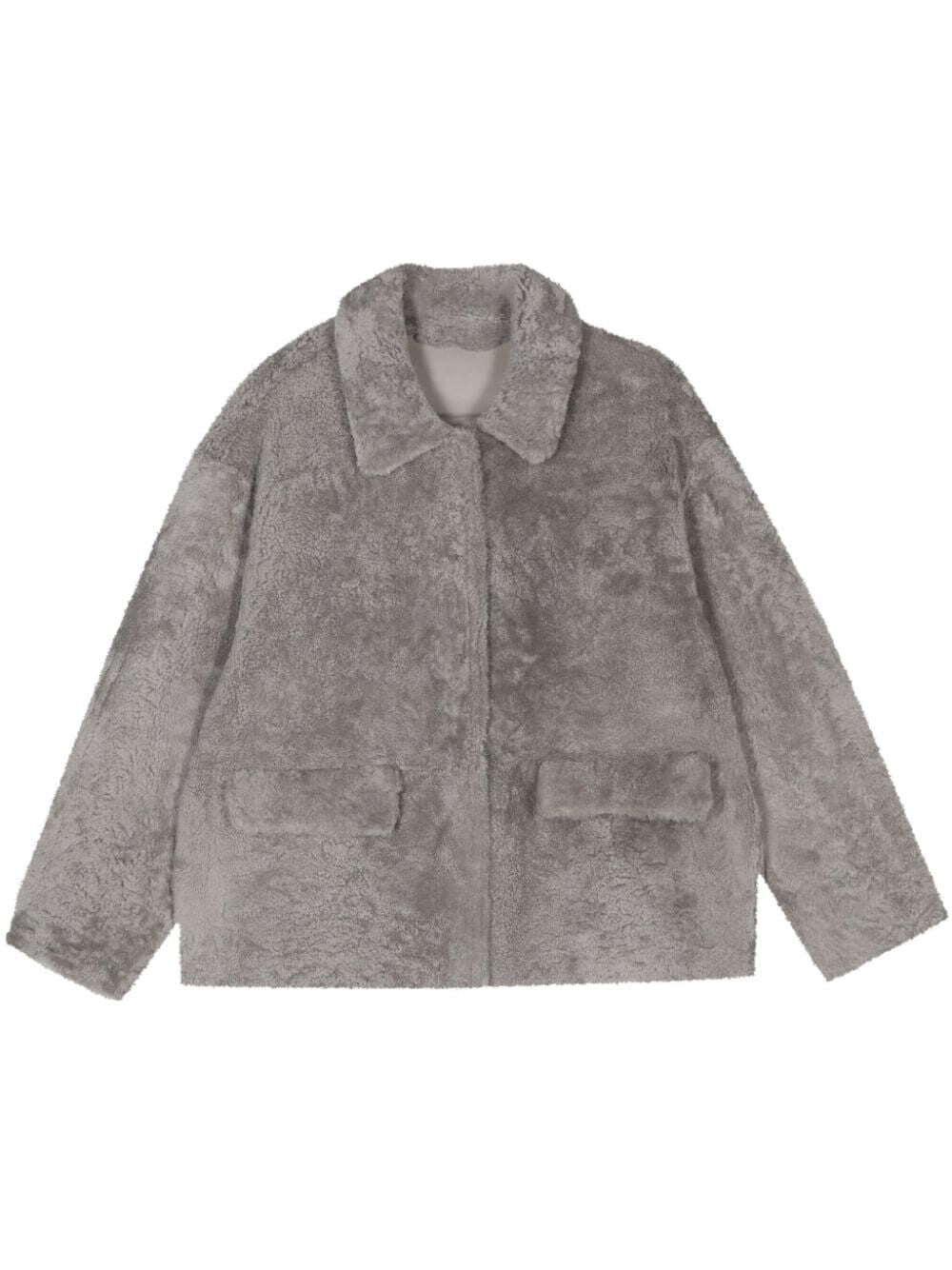 SHEARLING JACKET DESA GREY 40