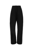 BLACK STRETCH WOOL VENARI WIDE-LEG PANT KIKO KOSTADINOV BLACK 38