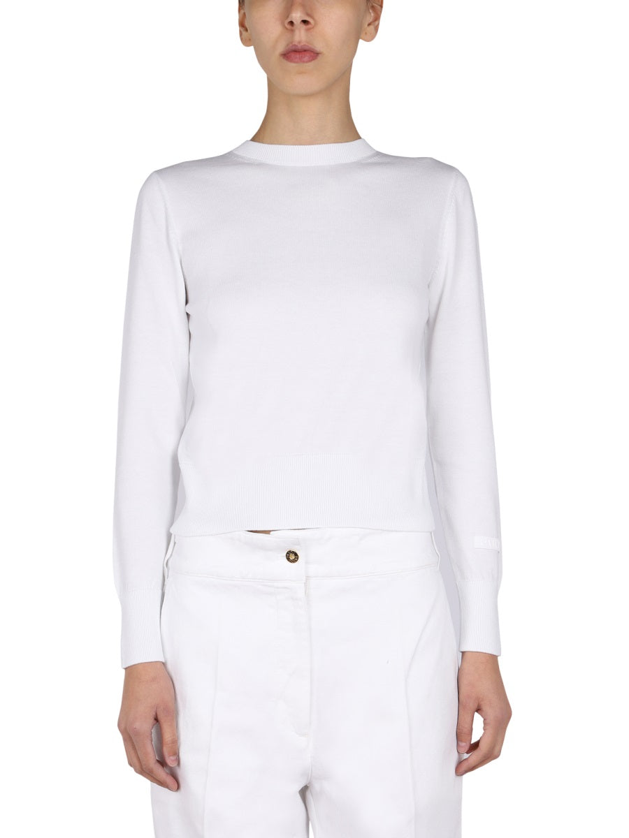 BOW JERSEY Patou WHITE S