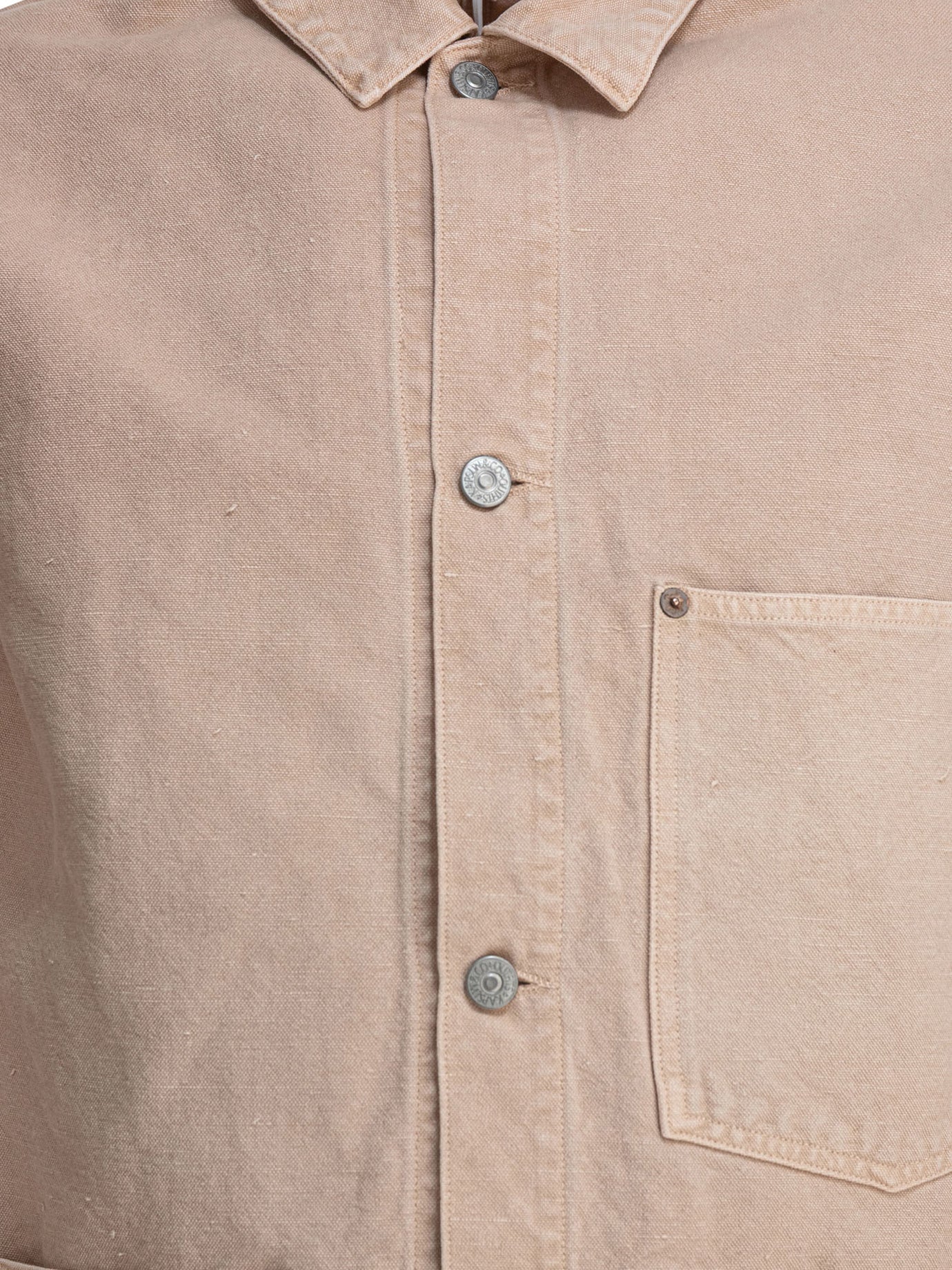 BEIGE COTTON HEMP JACKET KAPTAIN SUNSHINE