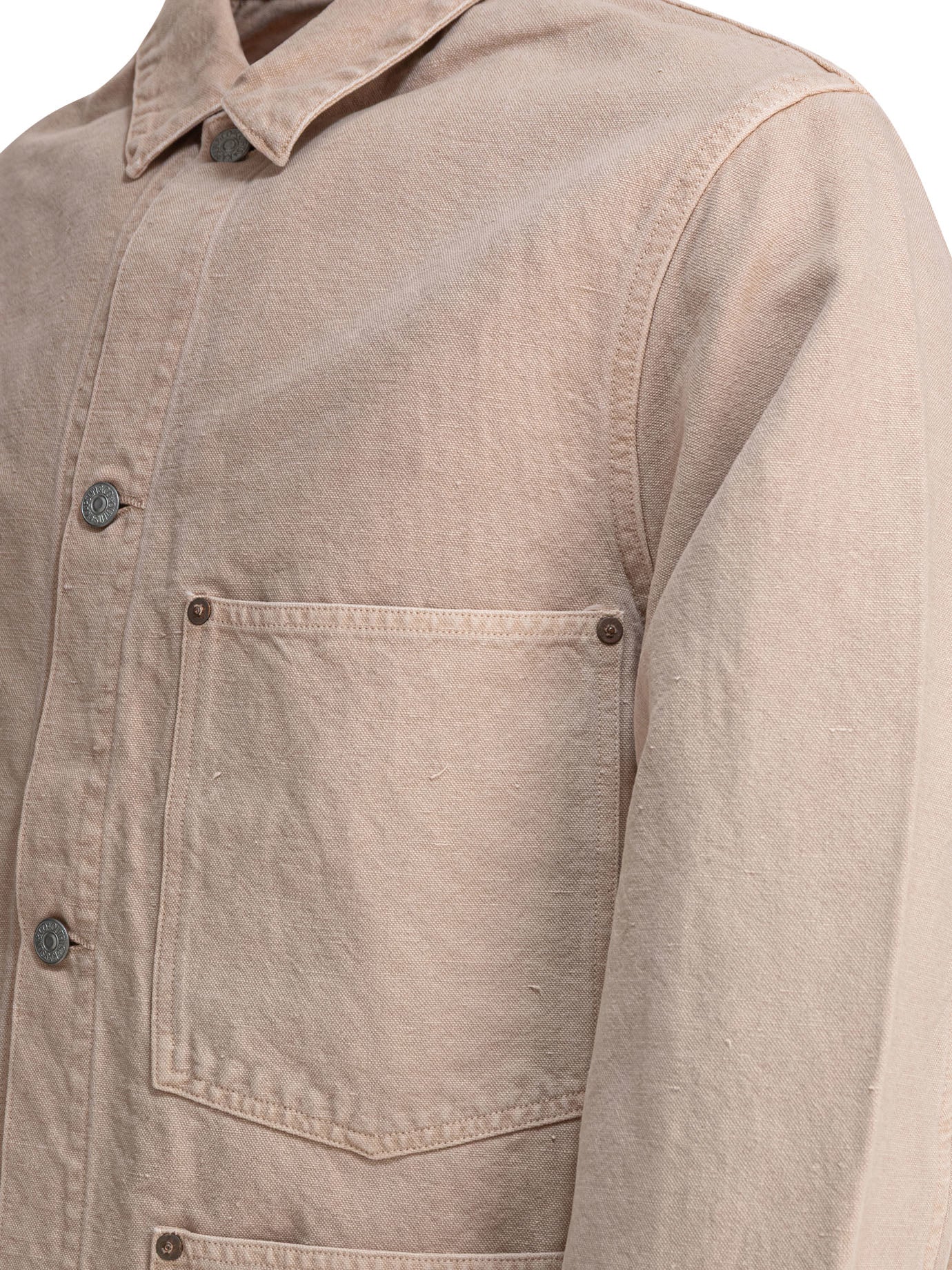 BEIGE COTTON HEMP JACKET KAPTAIN SUNSHINE
