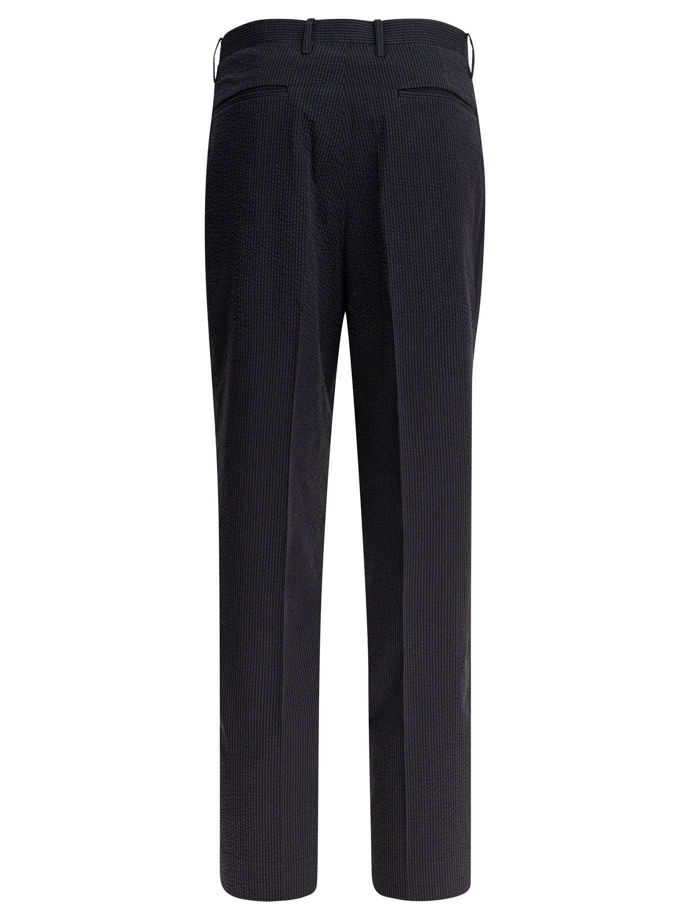 BLUE SILK TROUSERS KAPTAIN SUNSHINE