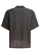 BLACK CUPRO SHIRT KAPTAIN SUNSHINE