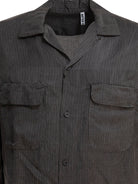 BLACK CUPRO SHIRT KAPTAIN SUNSHINE