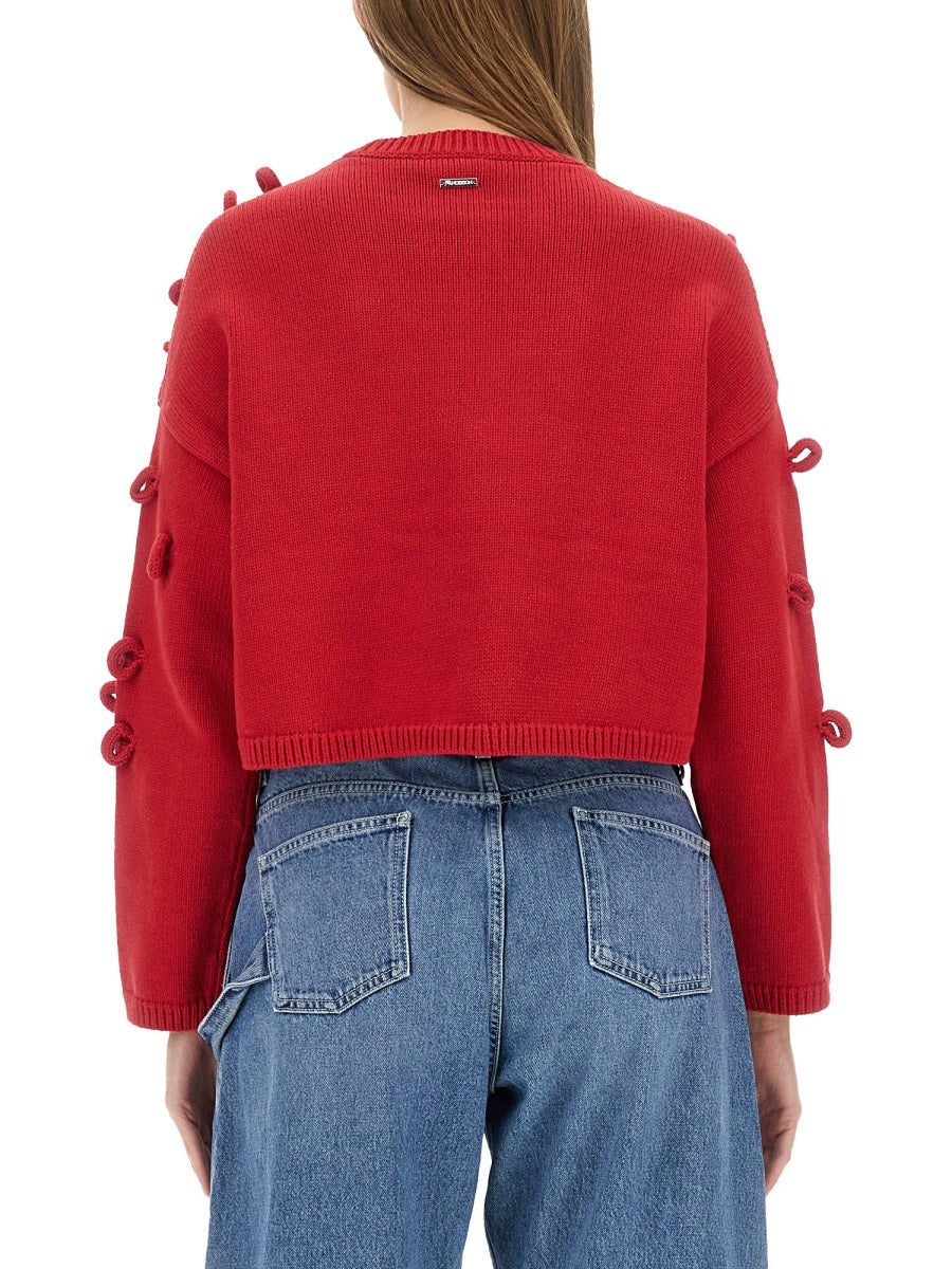 LOOP CROPPED JERSEY Jw Anderson