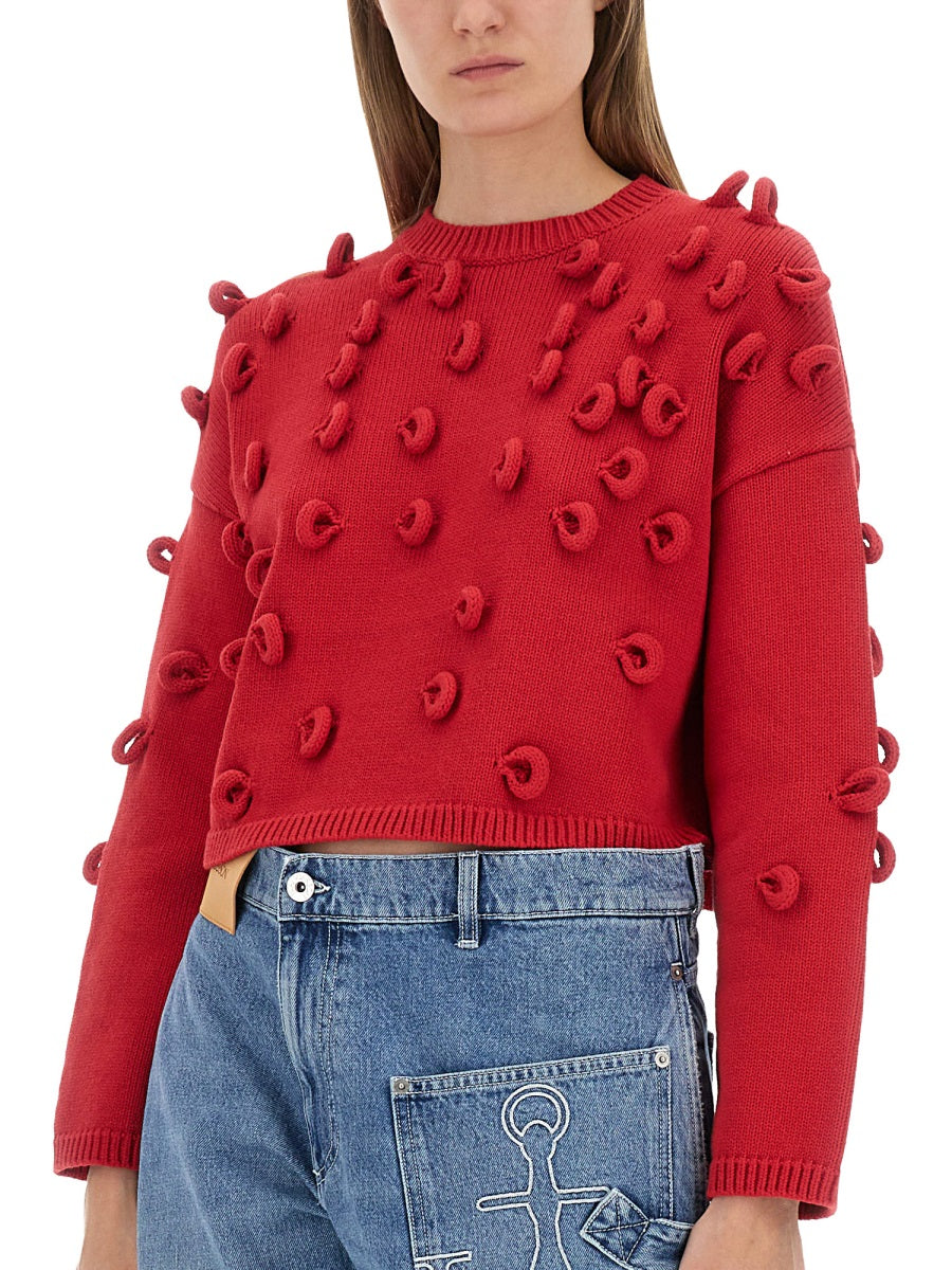 LOOP CROPPED JERSEY Jw Anderson