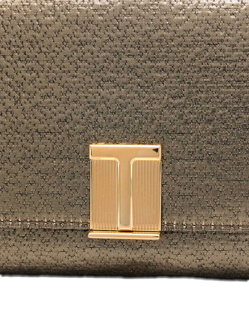 METALLIC-EFFECT CHAIN SHOULDER BAG Tom Ford
