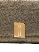 METALLIC-EFFECT CHAIN SHOULDER BAG Tom Ford