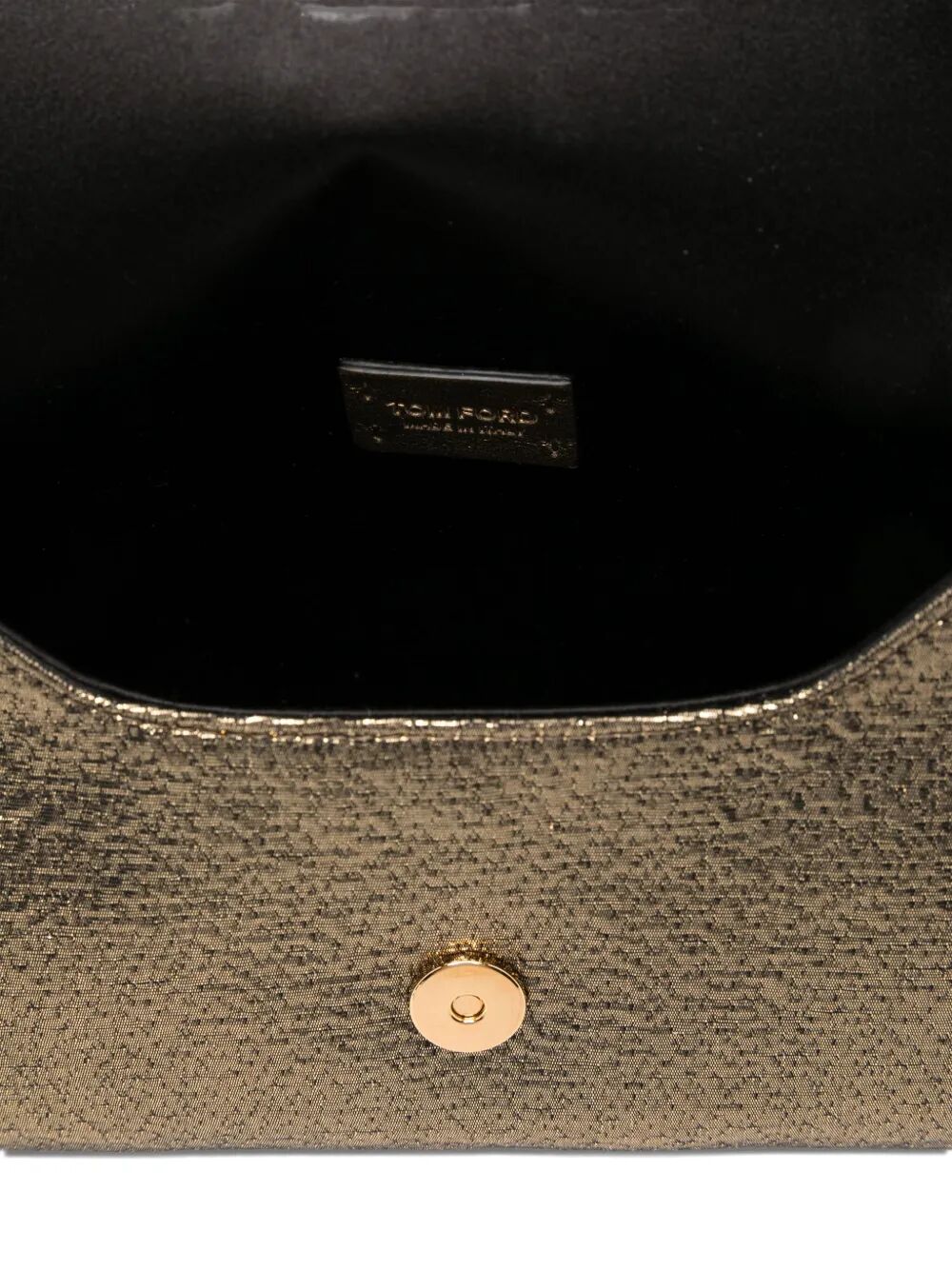 METALLIC-EFFECT CHAIN SHOULDER BAG Tom Ford