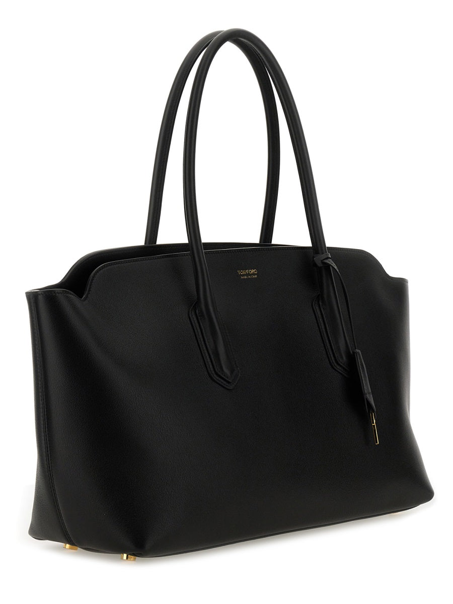LARGE LEATHER SHOPPING BAG Tom Ford