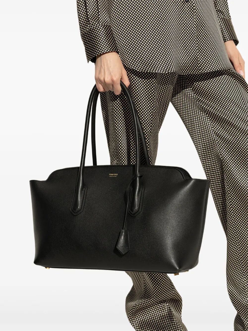 LARGE LEATHER SHOPPING BAG Tom Ford