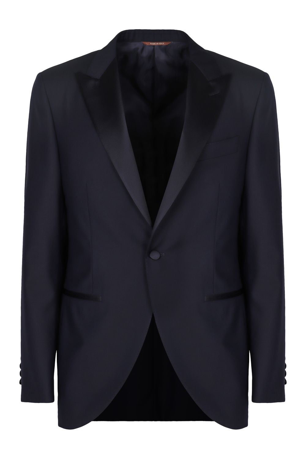 TWO-PIECE WOOL SUIT Canali blue 50