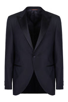 TWO-PIECE WOOL SUIT Canali blue 50