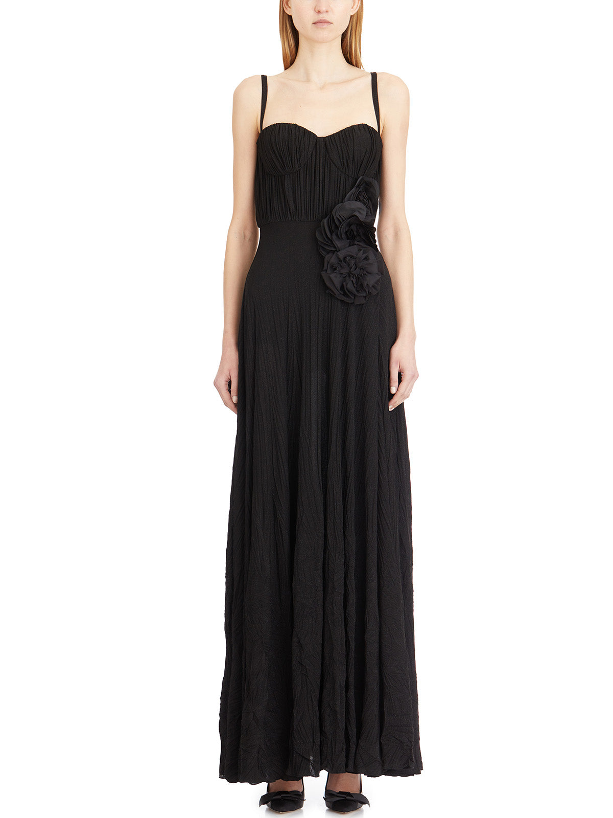 RED CARPET DRESS WITH FLOWER DETAIL – Lord & Taylor