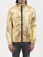 CDG X K-WAY HOODED JACKET COMME DES GARÇONS PLAY GOLD XS