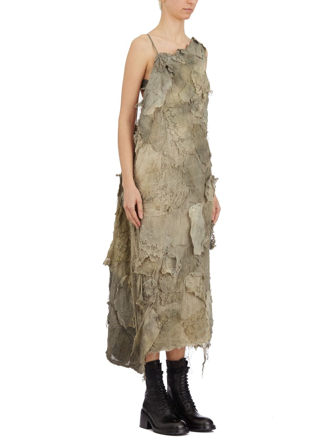 LONG DRESS WITH EMBROIDERY YEUNG CHIN
