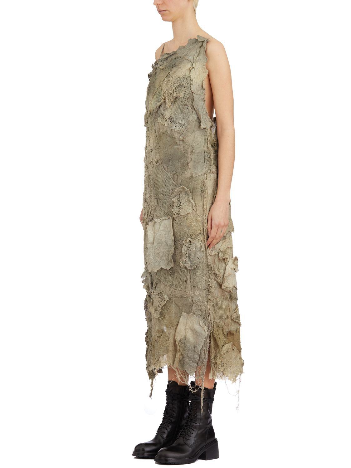 LONG DRESS WITH EMBROIDERY YEUNG CHIN