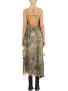 LONG DRESS WITH EMBROIDERY YEUNG CHIN