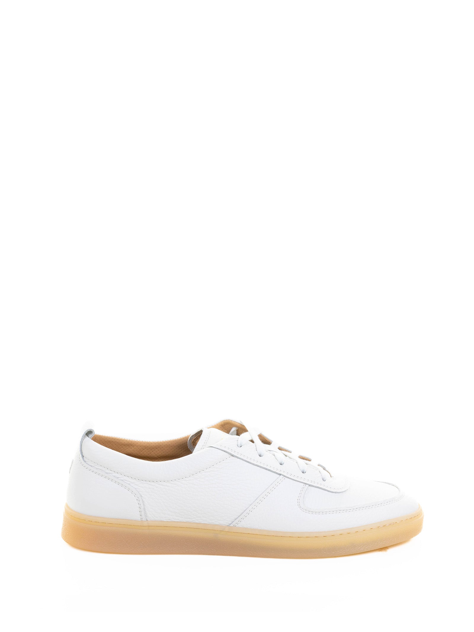 SNEAKER IN LEATHER AND CONTRASTING SOLE HENDERSON BURRO 42