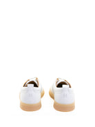 SNEAKER IN LEATHER AND CONTRASTING SOLE HENDERSON