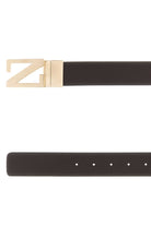 BROW LEATHER REVERSIBLE BELT Zegna