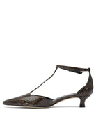 BROWN RUBBER HEELED SHOES Aeyde