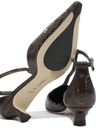 BROWN RUBBER HEELED SHOES Aeyde