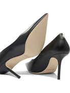BLACK CALF HEELED SHOES Jimmy Choo