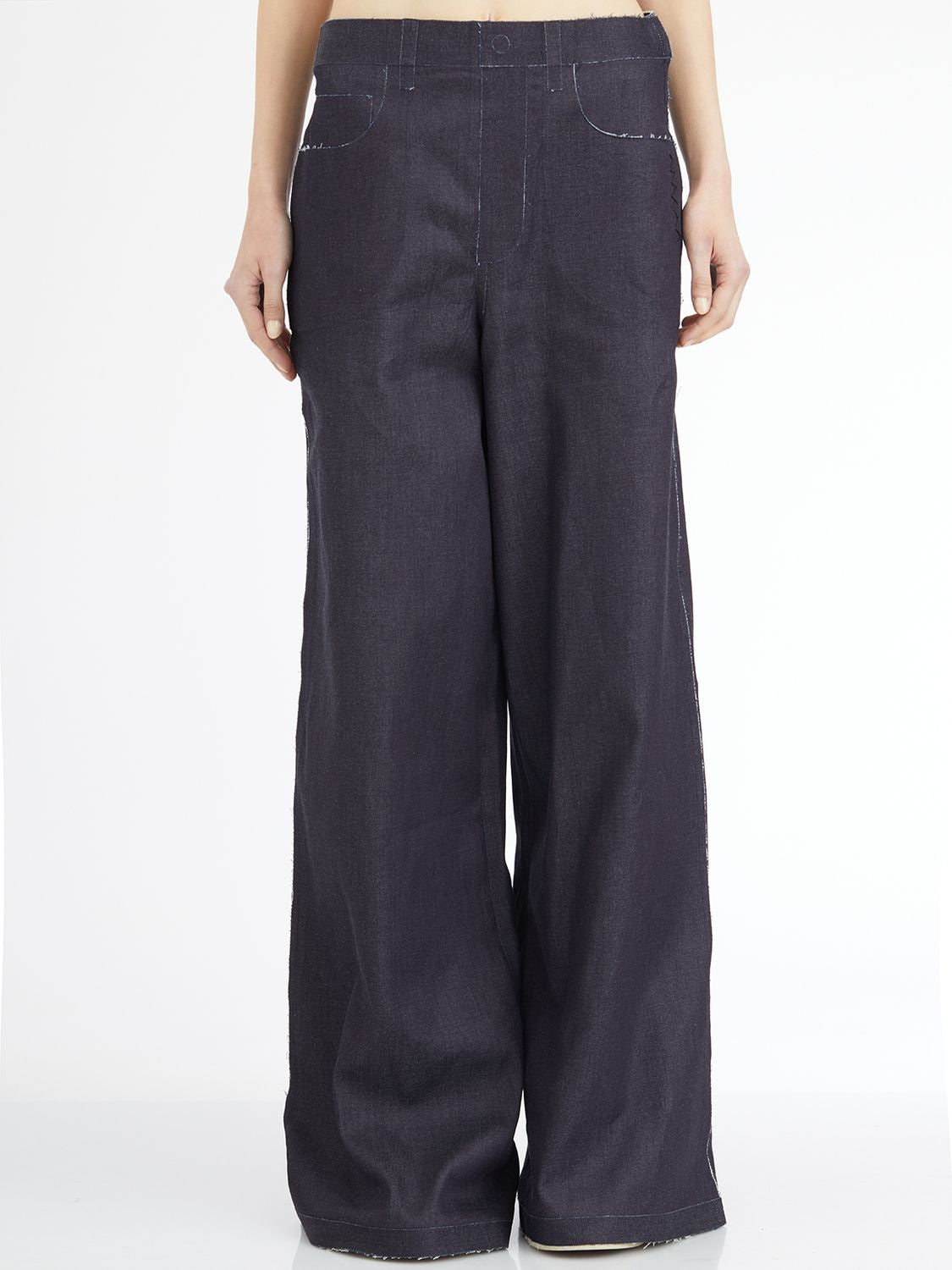 STRETCH DENIM TROUSERS Marni BLUE 42