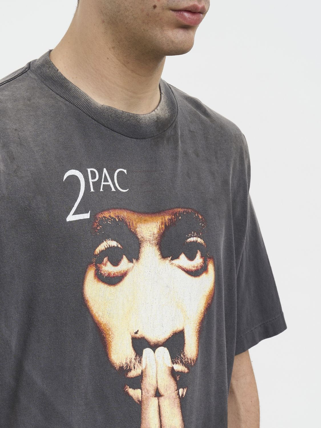 T-SHIRT 2PAC BLACK SAINT MXXXXXX