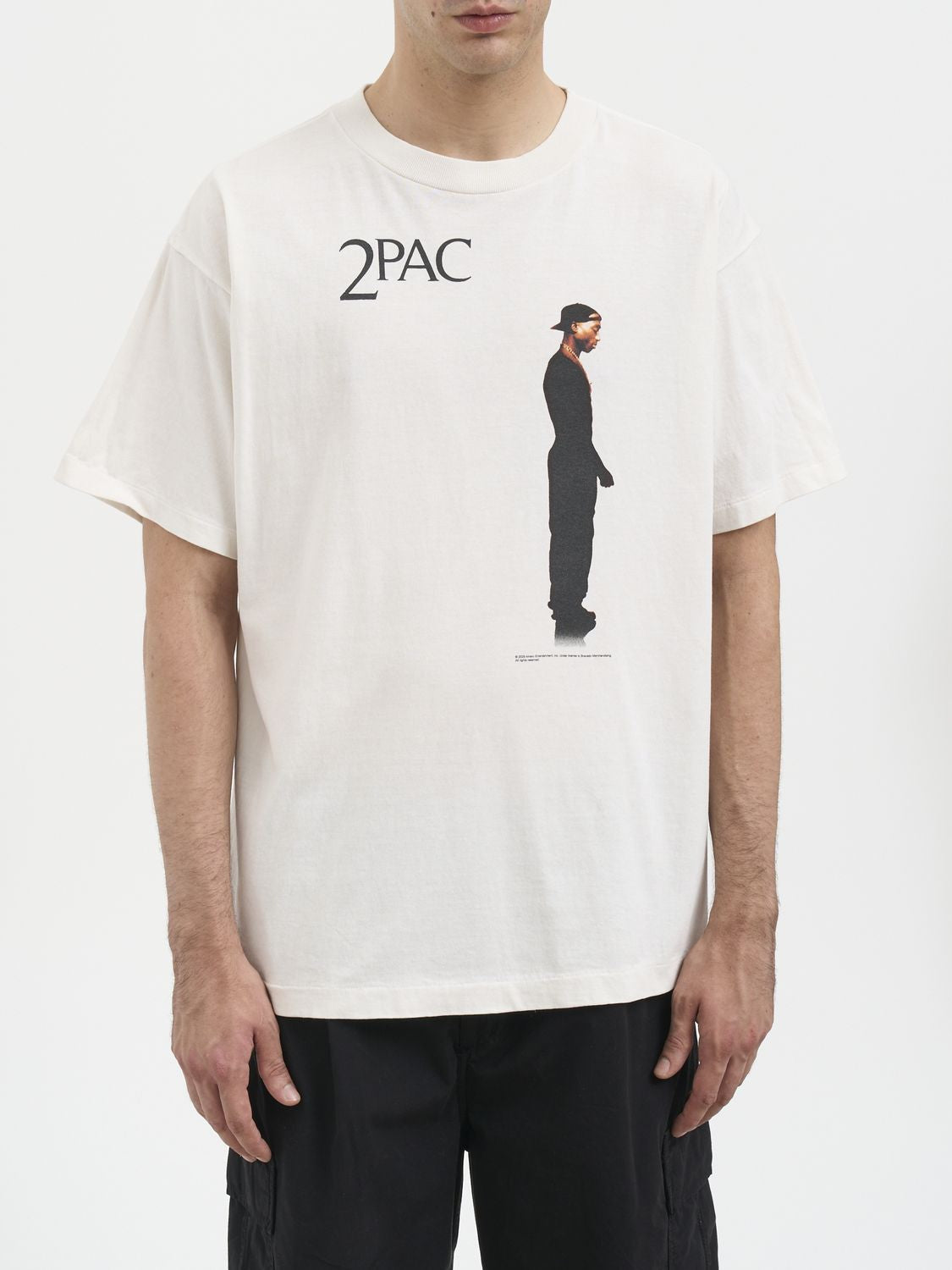 T-SHIRT 2PAC WHITE SAINT MXXXXXX WHITE XL