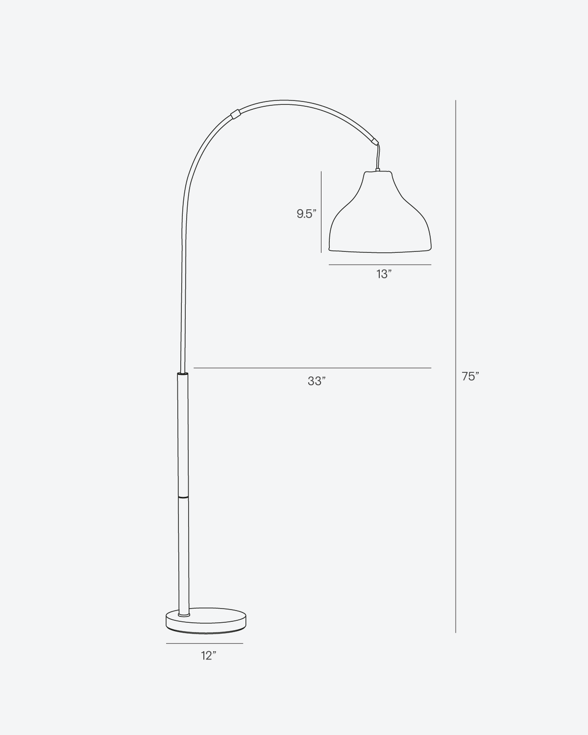 Lark Floor Lamp Brightech
