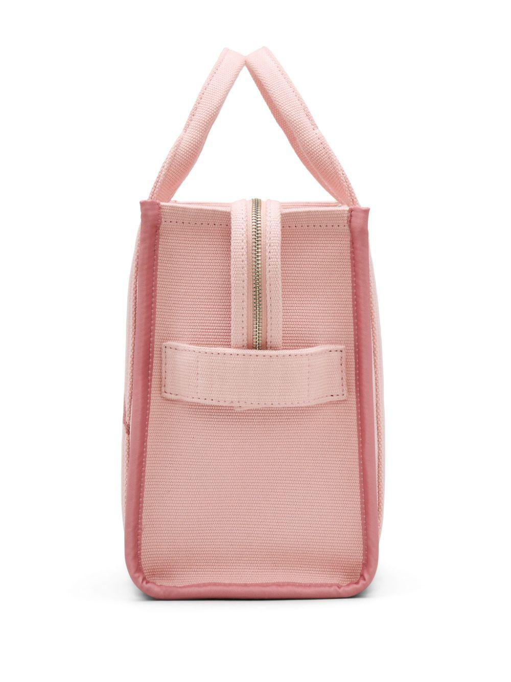 PINK CANVAS THE TOTE SHOPPING BAG Marc Jacobs