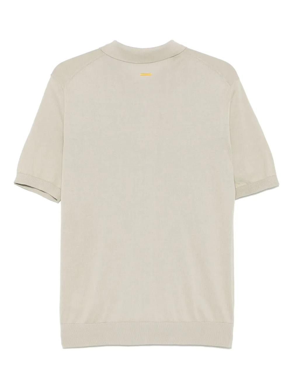 ASPESI BEIGE POLO SHIRT SHORT SLEEVE Aspesi