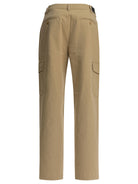 COTTON AND LINEN CARGO TROUSERS Vince