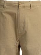 COTTON AND LINEN CARGO TROUSERS Vince