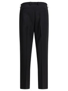 BLACK ELASTANE TROUSERS Vince