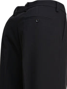 BLACK ELASTANE TROUSERS Vince