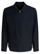 BOMBER JACKET ZIPPER CLOSURE Vince BLUE S
