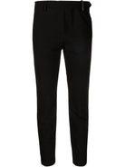 BLACK ELASTANE TROUSERS Brunello Cucinelli BLACK 42