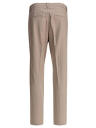 COTTON BEIGE TROUSERS Brunello Cucinelli