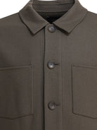 GREY VITGIN WOOL POLYAMIDE JACKET Vince