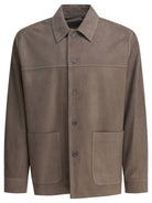 GREY LAMB SKIN JACKET Vince GREY S