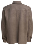 GREY LAMB SKIN JACKET Vince