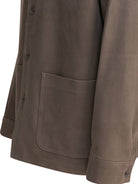 GREY LAMB SKIN JACKET Vince