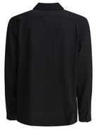BLACK POLYESTER WOOL ELASTANE JACKET Vince