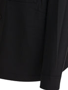 BLACK POLYESTER WOOL ELASTANE JACKET Vince