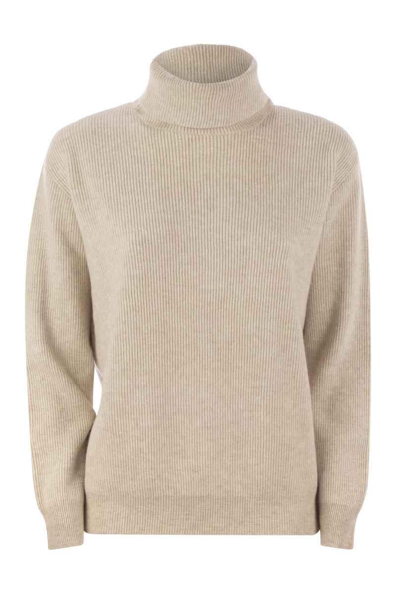 CASHMERE TURTLENECK SWEATER