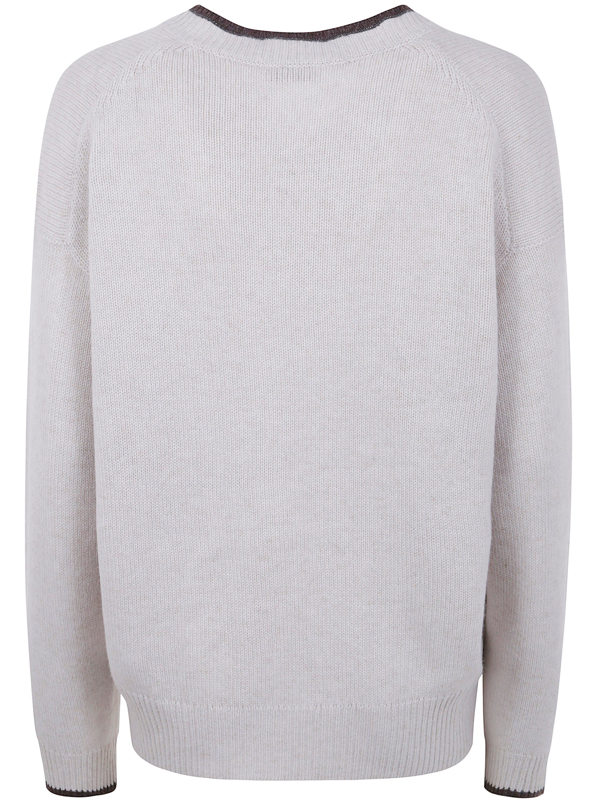 CASHMERE V NECK SWEATER Brunello Cucinelli